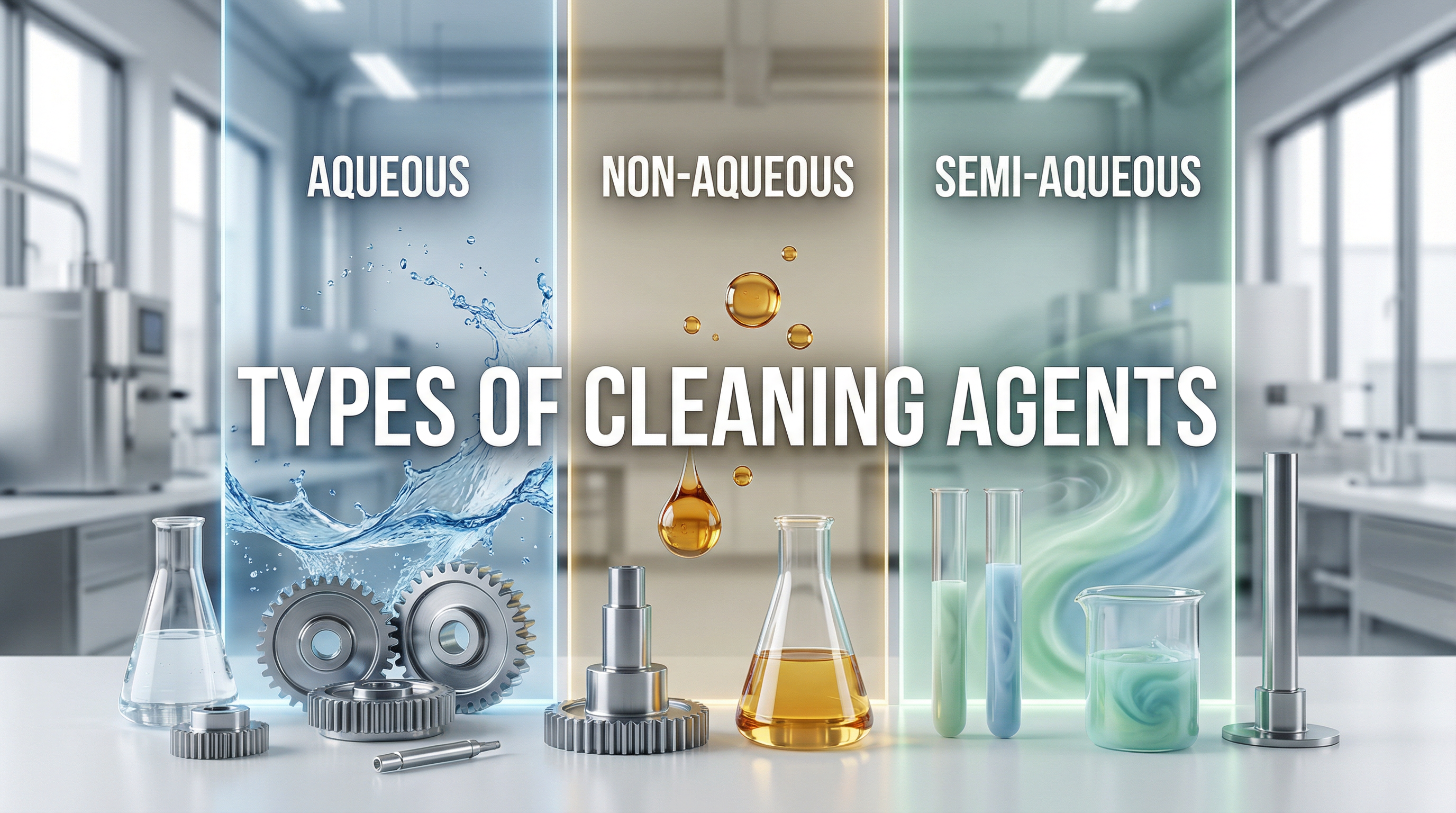 [What is Cleaning? Basic Edition ②] Types of Cleaning Agents - Aqueous ...